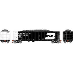 Athearn 7467 HO, 50' Thrall High Side Coal Gondola, with Coal Load, BN, 575122 - House of Trains