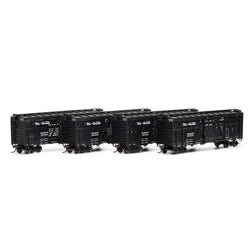 Athearn 75997 HO, 40' Stock Car, 4-Pack, Rio Grande, DRGW, 36423, 36441, 36465, 36477 - House of Trains