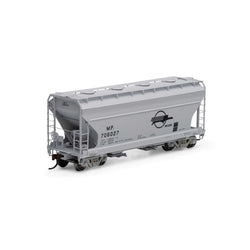 Athearn 81069 HO, ACF 2970 2-Bay Covered Hopper, Missouri Pacific, MP, 706027 - House of Trains
