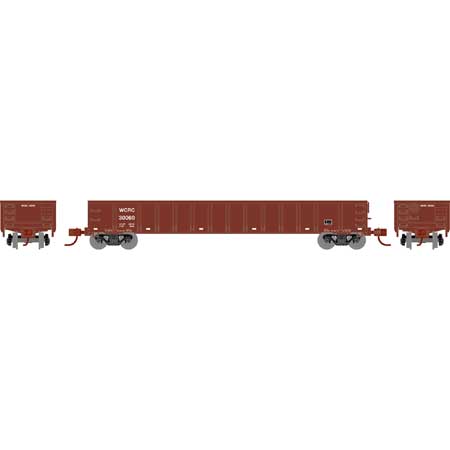 Athearn 8398 HO, 52' Mill Gondola, Washington Central, WCRC, 30060 - House of Trains