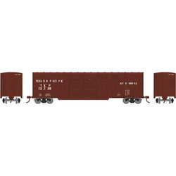 Athearn 90080 HO, 50' Single-Sheathed Outside Braced Box Car, Texas and Pacific, TP, 70798 - House of Trains