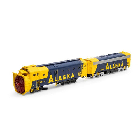 Athearn 93824 HO Rotary Snowplow, F7B, DCC READY, ARR - House of Trains