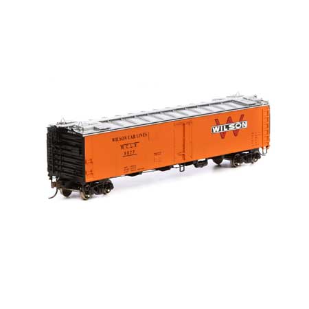 Athearn 97935 HO, 50' Ice Bunker Reefer, Wilson Car Lines, Fantasy Scheme, WCLX, 5077 - House of Trains