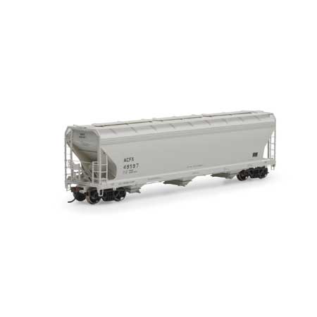 Athearn Genesis 15843 HO, 4600 Covered Hopper, General Electric Rail Services, ACFX, 49597 - House of Trains