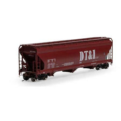 Athearn Genesis 15854 HO, 4600 Covered Hopper, Detroit Toledo and Ironton, DTI, 10311 - House of Trains