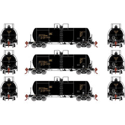 Broadway Ltd 7668 HO Scale UTLX, Penn Salt 6000 Gallon Tank 2-Pack C -  Crazy Model Trains