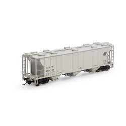 Athearn Genesis 73603 HO, PS 2893 Covered Hopper, Late Body, Chicago North Western, CNW, 95387 - House of Trains