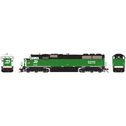 Athearn Genesis 75501 HO, SD60M, Tri Clops, Tri-clops, DCC Ready, LED, Burlington Northern, BN, 9213 - House of Trains