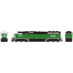 Athearn Genesis 75505 HO, SD60M, Tri Clops, Tri-clops, DCC Ready, LED, Heritage II, BNSF, 9236 - House of Trains