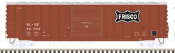 Atlas 20 004 760 HO 50' Rib Side Box Car, Frisco, SLSF, 42137 - House of Trains