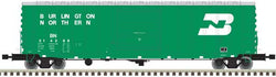 Atlas 20 004 762 HO 50' Rib Side Box Car, Burlington Northern, BN, 214318 - House of Trains
