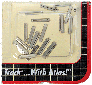 Atlas 2090 N Scale Code 55 Metal Rail Joiners, 24 pieces - House of Trains