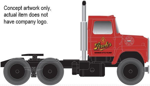 Atlas 30 000 148 HO, Ford LNT 9000, Tractor Cab, Dark Red, Painted to match Stroh's - House of Trains