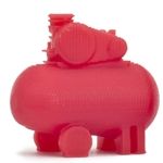 Atlas 4002021 O, Short Air Compressor, 4 Pieces - House of Trains