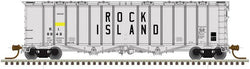 Atlas 50 004 790 N, 4180 Airslide Hopper, Rock Island, RI, 8835 - House of Trains