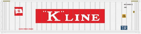 Atlas 50 005 353 N, 40' Refrigerated Container, K-Line, KKFU, Set 1, 3 Pieces - House of Trains