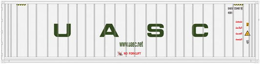 Atlas 50 005 358 N, 40' Refrigerated Container, United Arab Shipping Company, UAEU, Set 2, 3 Pieces - House of Trains