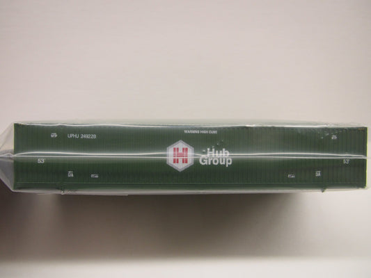 Atlas 50 005 955 N, 53' Containers, Hub Group, UPHU, Set 1, 3 pieces - House of Trains