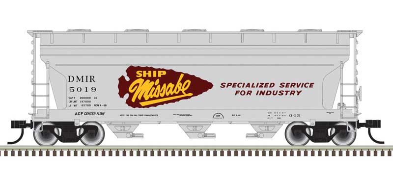 Atlas 50 006 117 N, ACF 3560 Covered Hopper, DMIR, 5026 - House of Trains