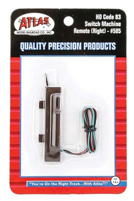 Atlas 585 HO, Code 83, Switch Machine, Remote, Right Hand - House of Trains