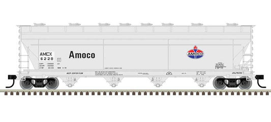 Atlas Master Plus 20 006 904 HO, ACF 5250 Covered Hopper, Amoco, AMCX, 6228 - House of Trains