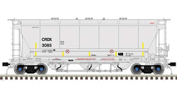 Atlas Master Plus 50 006 204 N, Trinity 3230 Covered Hopper, Chicago Freight Car, CRDX, 3085 - House of Trains