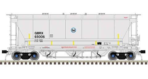 Atlas Master Plus 50 006 217 N, Trinity 3230 Covered Hopper, TXI, GBRX, 65004 - House of Trains