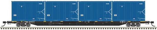Atlas Trainman Plus 50 005 421 N, 85' Trash Container Flat Car, GIMX, 638126 - House of Trains