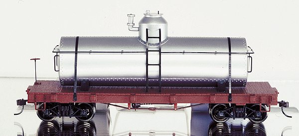 Bachmann 27198 On30, Tank Car, Unlettered, Painted, Silver - House of Trains