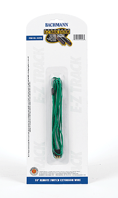 Bachmann 44598 HO, E-Z Track Turnout Extension Cord, 10' - House of Trains