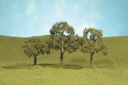 Bachmann Scene Scapes 32007, Walnut Trees, 2.5" to 3.5", 3 Trees - House of Trains