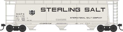 Bowser 38162 N, Cylindrical Hopper, Sterling Salt, SHPX, 61180 - House of Trains