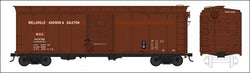 Bowser 42740 HO, 40ft Box Car, Wellsville Addison Galeton, WAG, 8007 - House of Trains