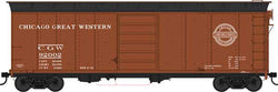 Bowser 42843 HO, 40 foot Box Car, Chicago Great Western, CGW, 92002 - House of Trains