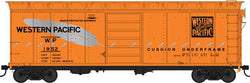 Bowser 42864 HO, 40 foot Box Car, Western Pacific, WP, 1952 - House of Trains