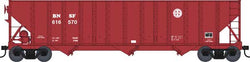 Bowser 42867 HO, 100 Ton Open Hopper, BNSF Railway, Circle Cross, BNSF, 616418 - House of Trains