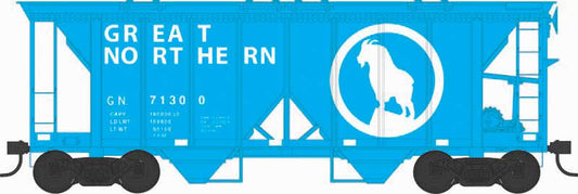 Bowser 43267 HO, 70 Ton 2-Bay Covered Hopper, GN, 71322 - House of Trains