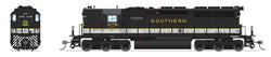 Broadway Limited 7644 HO, EMD SD40, Paragon 4 DCC and Sound, Southern, Tuxedo Scheme, 3178 - House of Trains