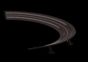 Carrera 20576 Digital 1:24, Digital 1:32, Evolution, High Banked Curves 3/30°, with Supports - House of Trains