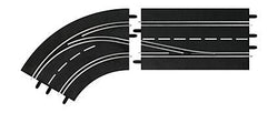 Carrera 30362 Digital 1:24, Digital 1:32, Lane Change Curve, Left, In to Out - House of Trains