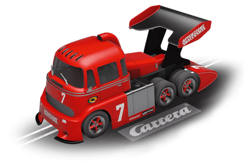 Carrera 30988, Digital, 132, Electric Slot Car, Carrera Race Truck, No. 7 - House of Trains