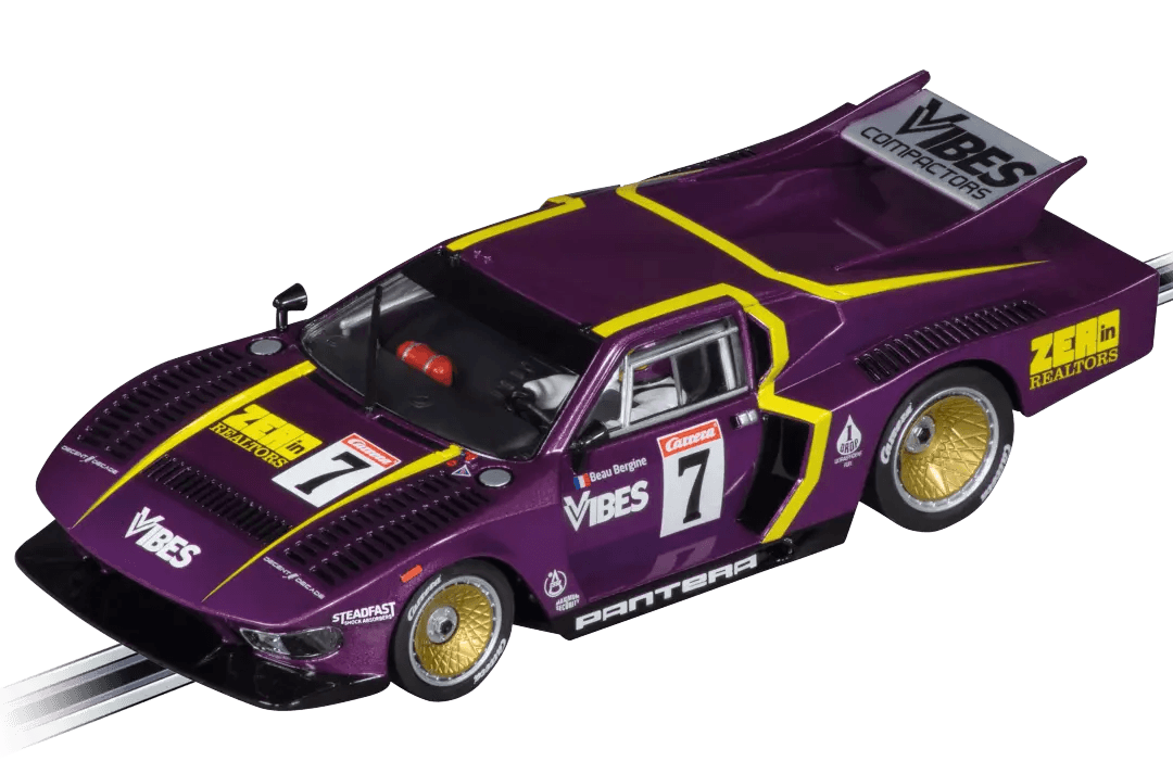 Carrera 31044, Digital, 132, Electric Slot Car, De Tomaso Pantera Gr 5, No. 7 - House of Trains