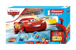 Carrera 63037, 1. First, Pixar Cars, Starter Set, Battery Operated - House of Trains