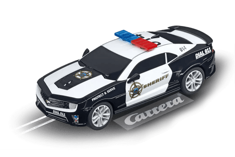 Carrera 64031, GO!!!, 2015 Chevrolet Camero ZL1, Sheriff - House of Trains