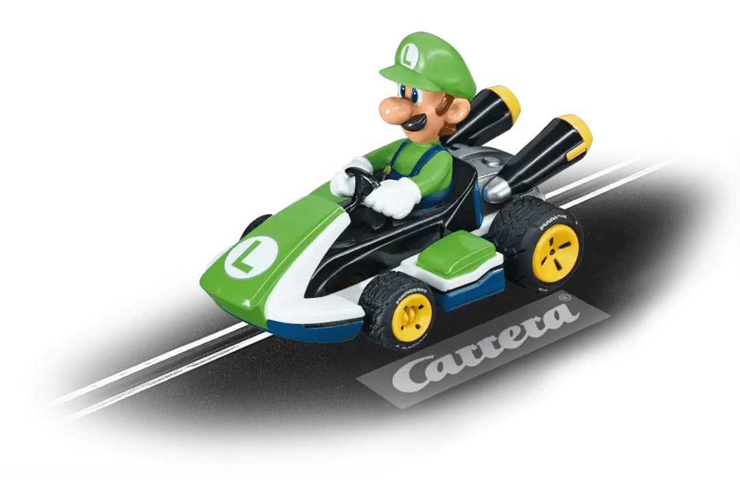 Carrera 64034, GO!!!, Nintendo MarioKart 8, Luigi - House of Trains