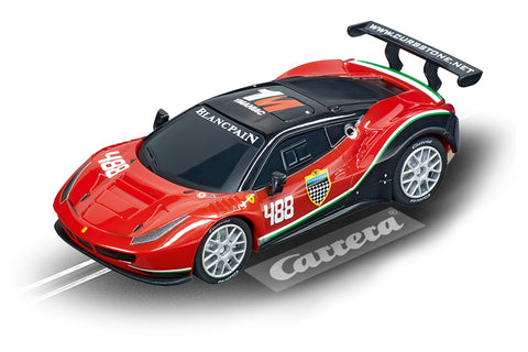 Carrera 64136 Go!!!, 1:43 Electric Slot Car, Ferrari 488 GTE, AF Corse, No. 488 - House of Trains