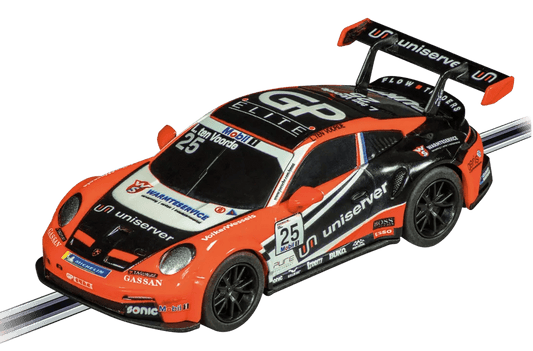 Carrera 64207, GO!!!, Electric Slot Car, Porsche 911 (992) GT3 Cup, Team GP-Elite, No. 25 - House of Trains