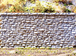 Chooch 8302 HO or N Random Medium Stone Interconnecting Wall - House of Trains