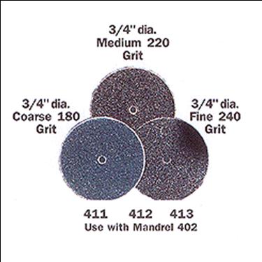 Dremel 413 Sanding Discs, 240 Grit, 36 pieces - House of Trains