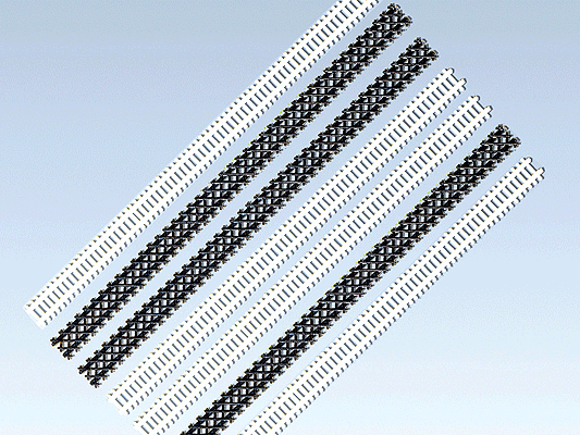 Faller 180402 HO Assorted Fences, 6 Pieces - House of Trains